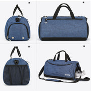 Waterproof Canvas Unisex Sports Bag - Blue Force Sports