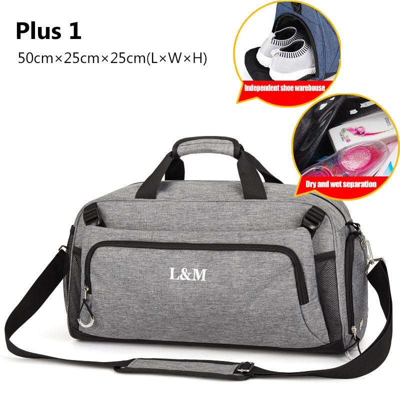Waterproof Canvas Unisex Sports Bag - Blue Force Sports