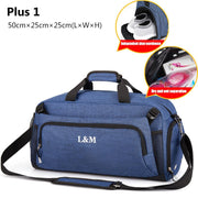 Waterproof Canvas Unisex Sports Bag - Blue Force Sports