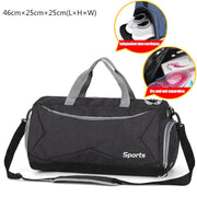Waterproof Canvas Unisex Sports Bag - Blue Force Sports