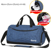 Waterproof Canvas Unisex Sports Bag - Blue Force Sports