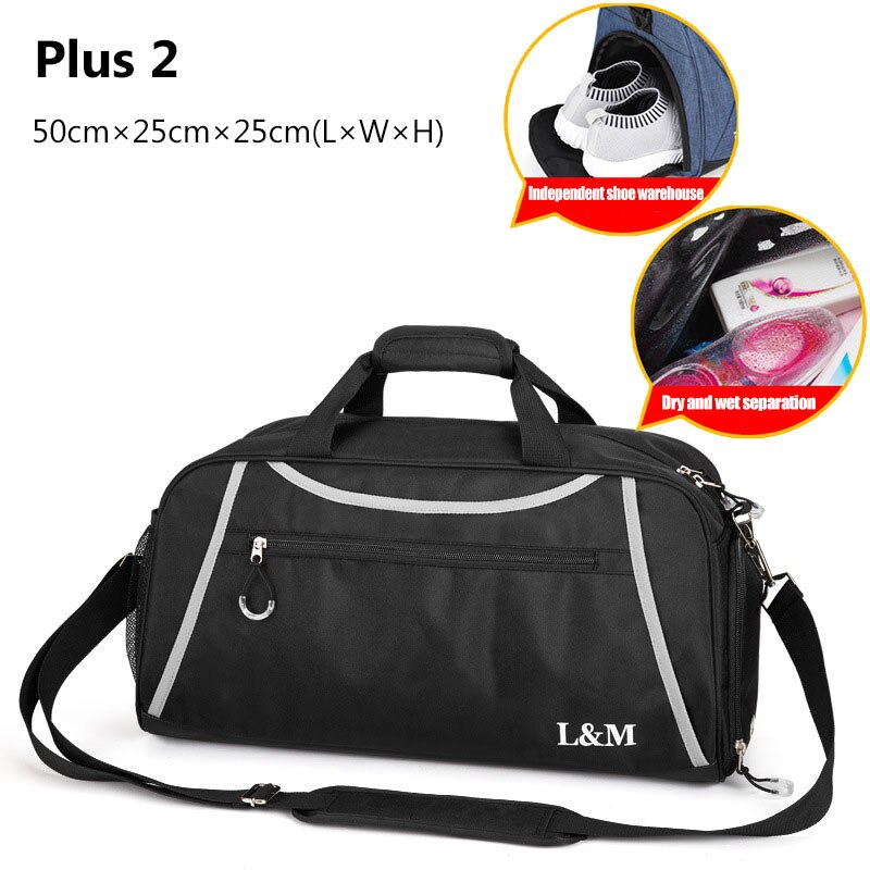 Waterproof Canvas Unisex Sports Bag - Blue Force Sports