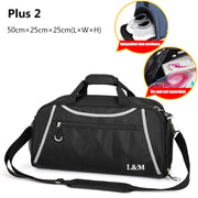 Waterproof Canvas Unisex Sports Bag - Blue Force Sports