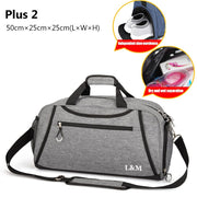 Waterproof Canvas Unisex Sports Bag - Blue Force Sports