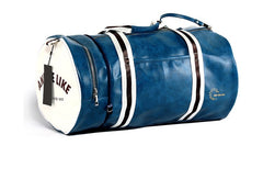 Men's Leather Gym Sports Bag - Blue Force Sports