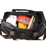 Soft Leather Sports Bag - Blue Force Sports