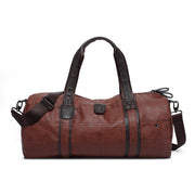 Soft Leather Sports Bag - Blue Force Sports
