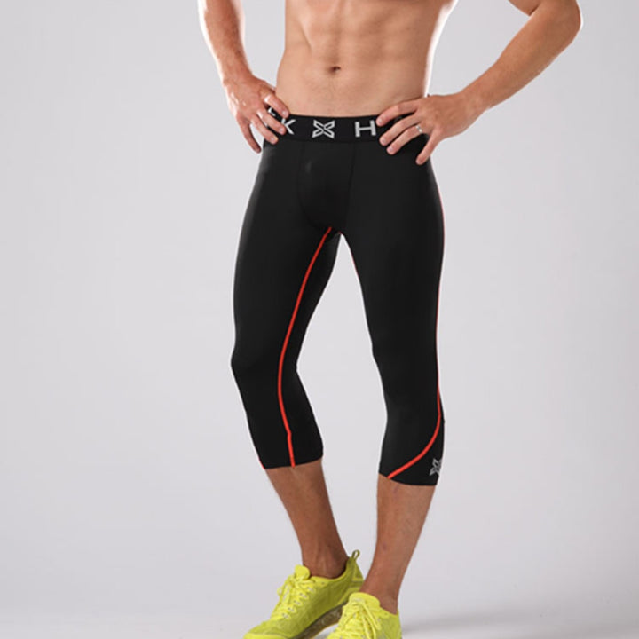 Compression Running Pants for Men - Blue Force Sports