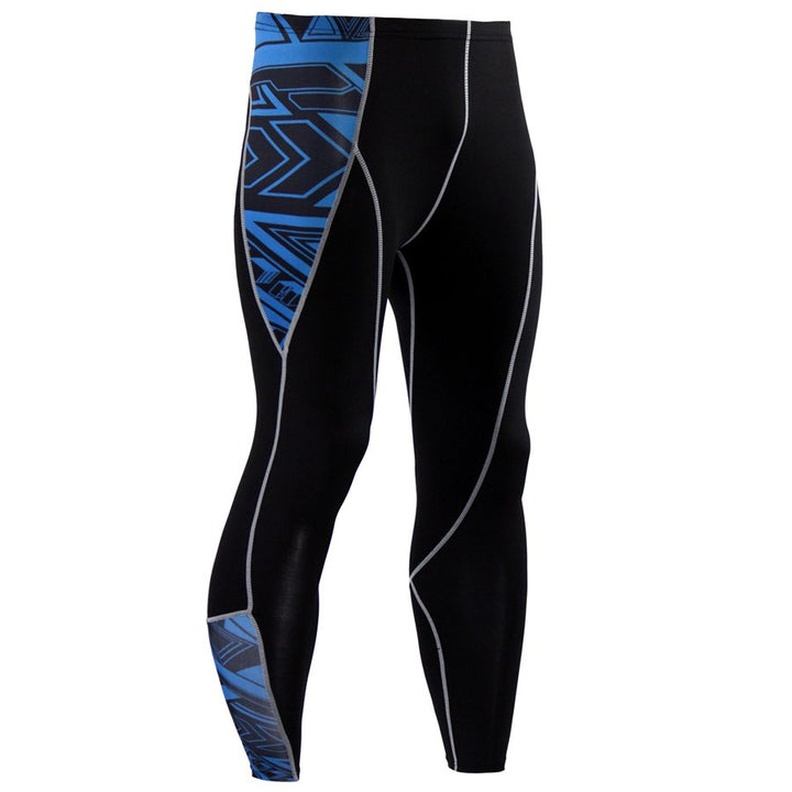 Men's Yoga and Sport Elastic Pants - Blue Force Sports