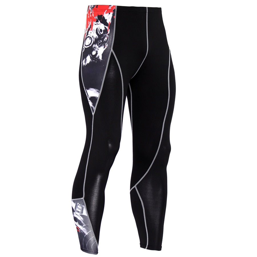 Men's Yoga and Sport Elastic Pants - Blue Force Sports