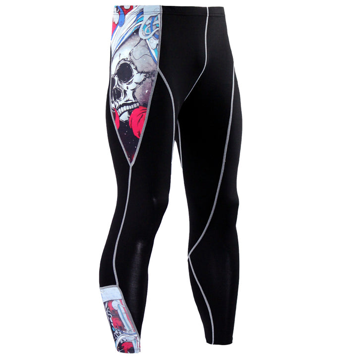 Men's Yoga and Sport Elastic Pants - Blue Force Sports