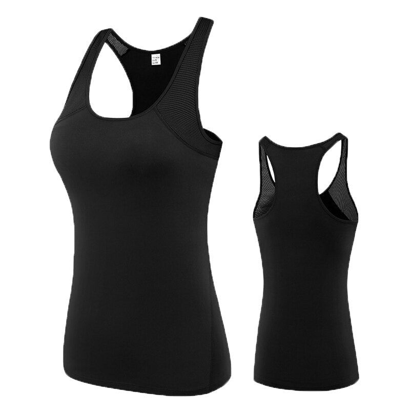Women's Gym Sports Sleeveless Top - Blue Force Sports
