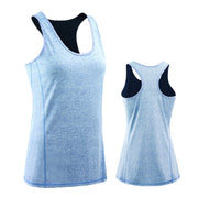 Women's Gym Sports Sleeveless Top - Blue Force Sports