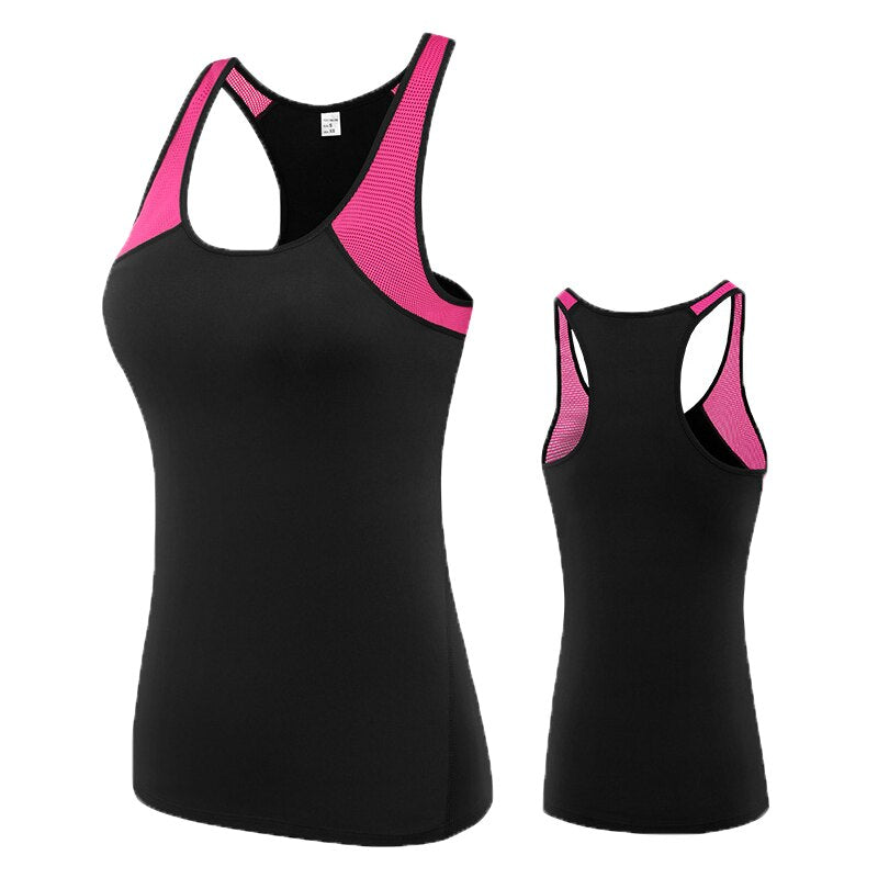 Women's Gym Sports Sleeveless Top - Blue Force Sports