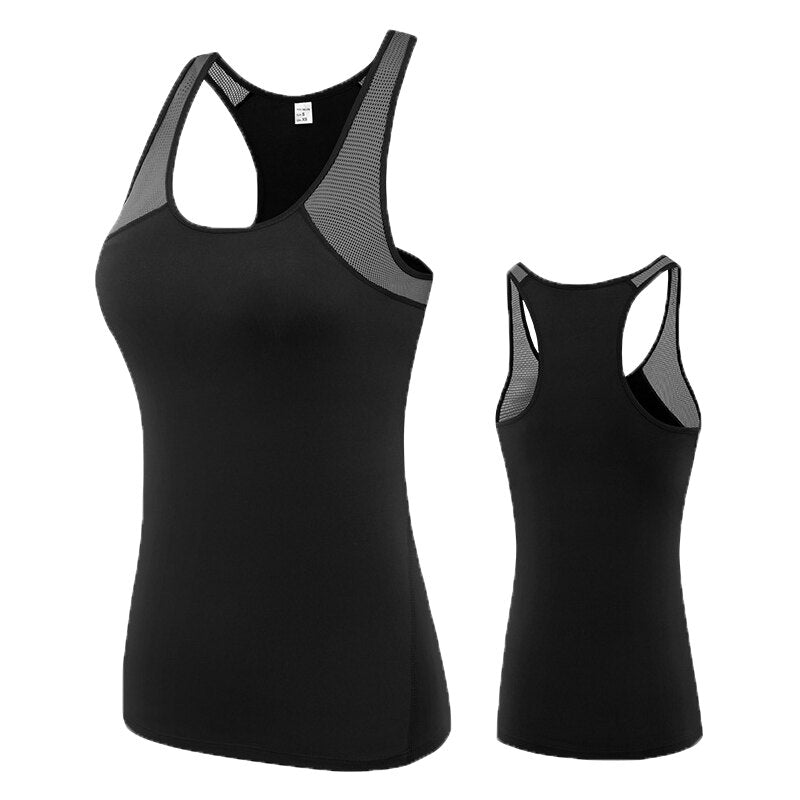 Women's Gym Sports Sleeveless Top - Blue Force Sports