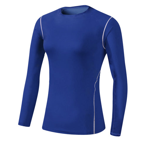 Fitness & Yoga Basic Long-Sleeved Women's Shirt - Blue Force Sports