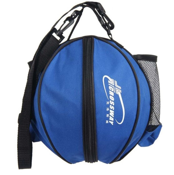 Portable Round Basketball Bag - Blue Force Sports