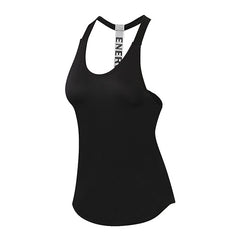 Breathable Backless Yoga Top - Blue Force Sports