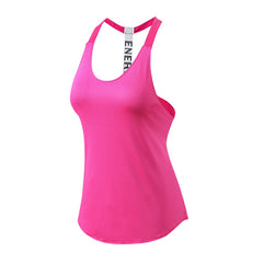 Breathable Backless Yoga Top - Blue Force Sports