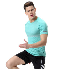 Men's Compression Short Sleeve T-Shirt - Blue Force Sports