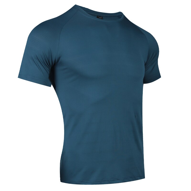 Men's Compression Short Sleeve T-Shirt - Blue Force Sports
