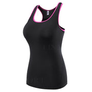 Compression Quick Dry Fitness Gym Tank Top for Women - Blue Force Sports