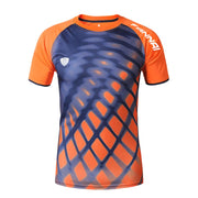 Men's Net Patterned Sport T-Shirt - Blue Force Sports