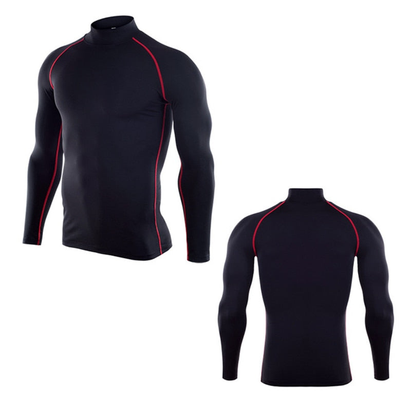 Men's Long Sleeve Sports Shirt - Blue Force Sports