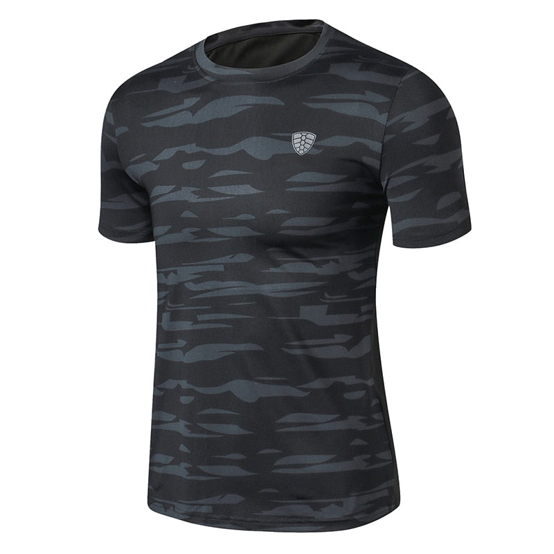 Men's Sport Camouflage Sports T-Shirt - Blue Force Sports