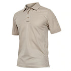 Quick Dry Summer Golf Polo Shirt for Men - Blue Force Sports
