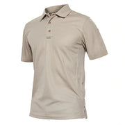 Quick Dry Summer Golf Polo Shirt for Men - Blue Force Sports