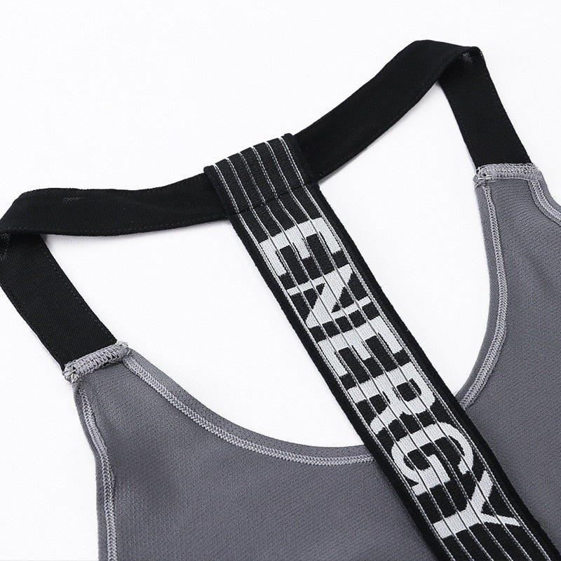 Women's Backless Fitness Singlet - Blue Force Sports