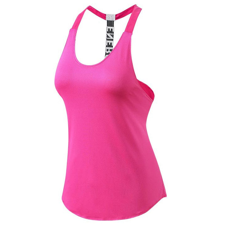 Women's Backless Fitness Singlet - Blue Force Sports