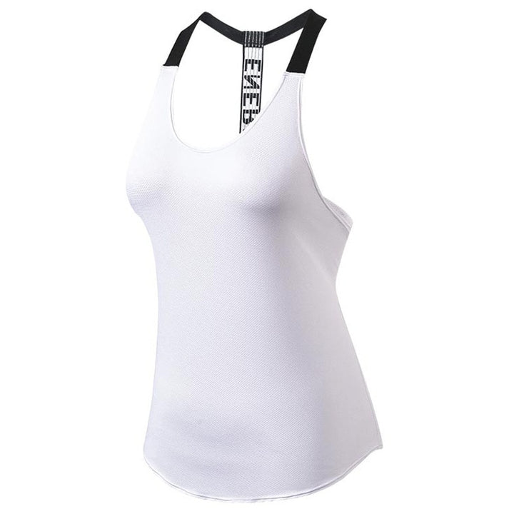 Women's Backless Fitness Singlet - Blue Force Sports