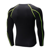 Men's Quick Dry Compression T-Shirt - Blue Force Sports