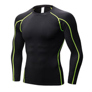 Men's Quick Dry Compression T-Shirt - Blue Force Sports