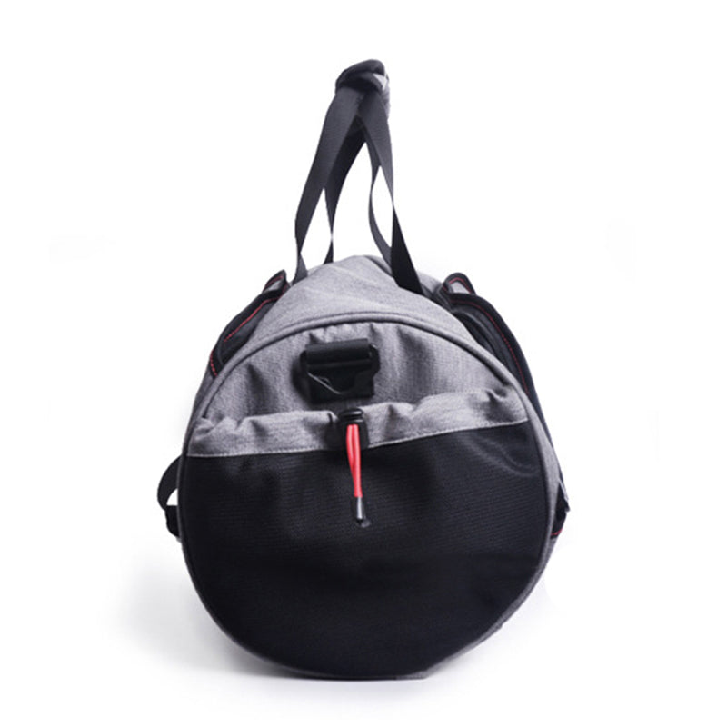 Waterproof Shoulder Gym Bag with Shoes Compartment - Blue Force Sports