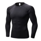 Men's Quick Dry Compression T-Shirt - Blue Force Sports