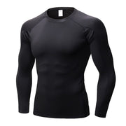 Men's Quick Dry Compression T-Shirt - Blue Force Sports