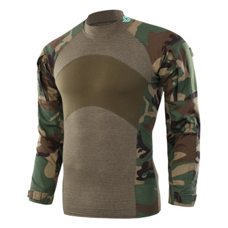 Men's Outdoor Camouflage Sport T-Shirt - Blue Force Sports