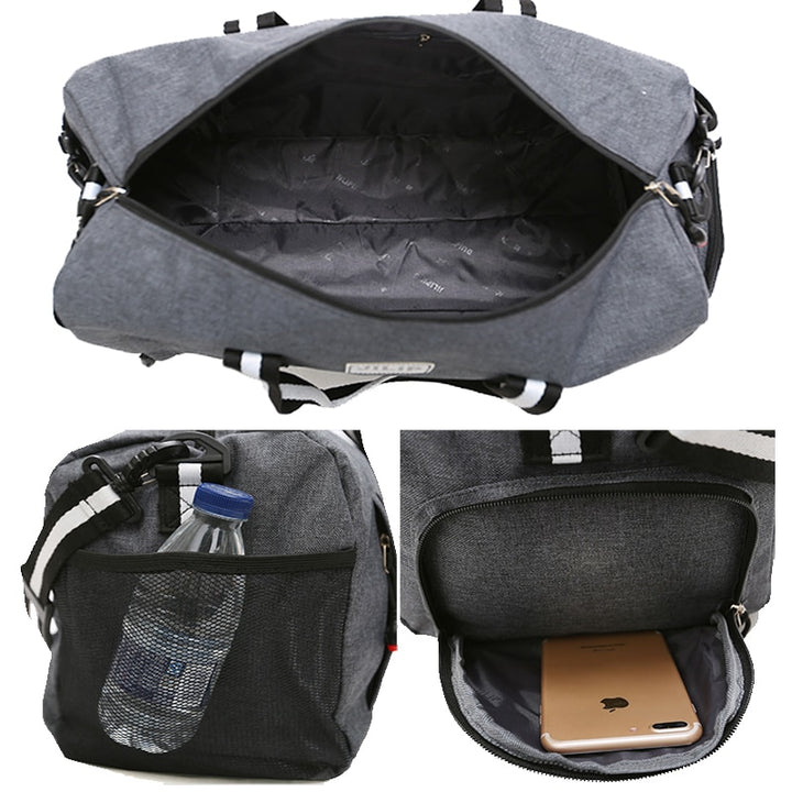 Multifunction Canvas Sport Bag - Blue Force Sports