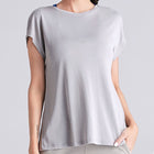 Women's Breathable Quick Dry Loose Yoga Top - Blue Force Sports