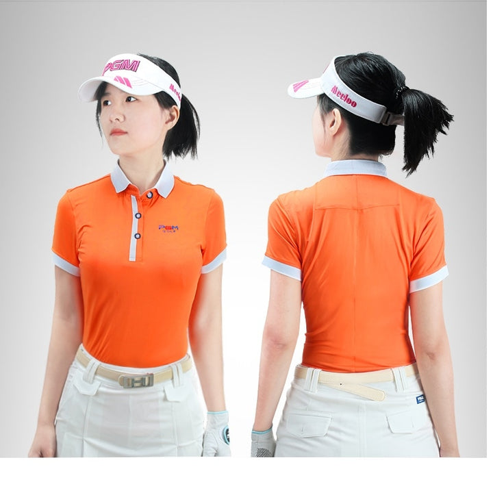 Women's Golf Polo T-Shirt - Blue Force Sports