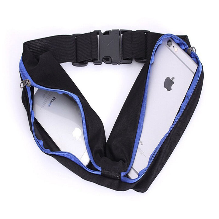 Striped Sports Waist Pack - Blue Force Sports