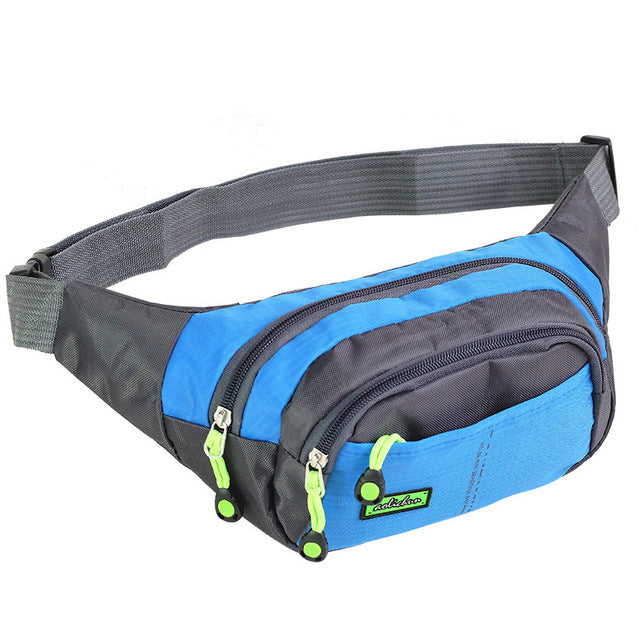 Waterproof Hiking Waist Bag - Blue Force Sports