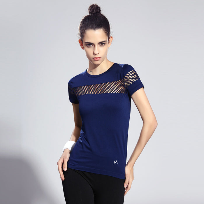 Slim Elastic Top For Exercises - Blue Force Sports