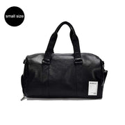 PU Leather Gym Bag - Blue Force Sports