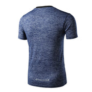 Men's Quick Dry Breathable T-Shirt - Blue Force Sports