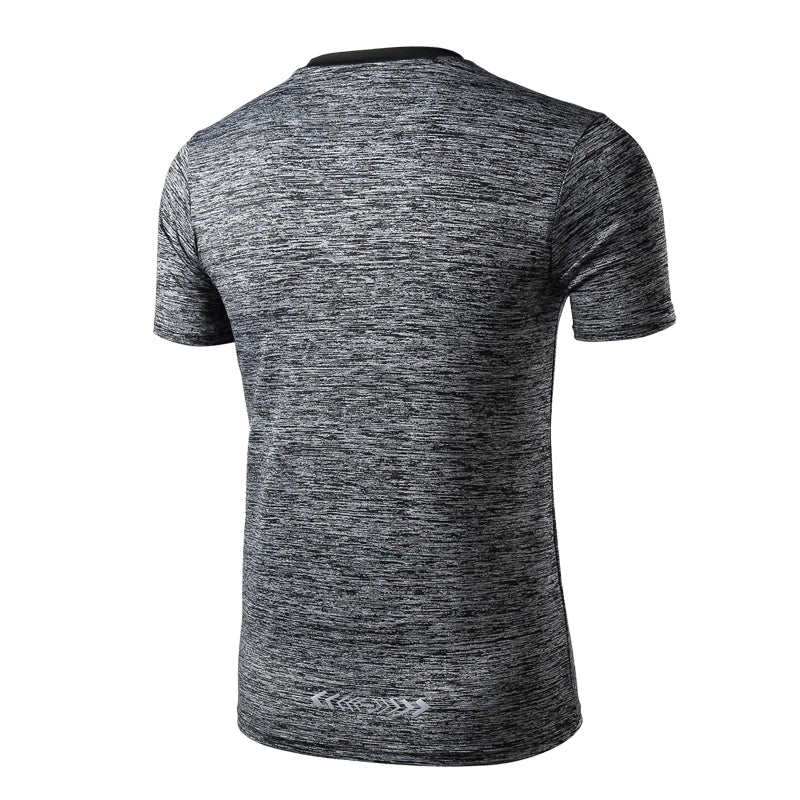 Men's Quick Dry Breathable T-Shirt - Blue Force Sports