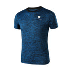 Men's Quick Dry Breathable T-Shirt - Blue Force Sports